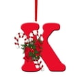 thumbnail image 1 of TanSiDing 5pcs Personalized Acrylic Christmas Tree Letters Ornament Customizable DIY Xmas Hanging Decor for Home Holiday Party Decoration K, 1 of 5