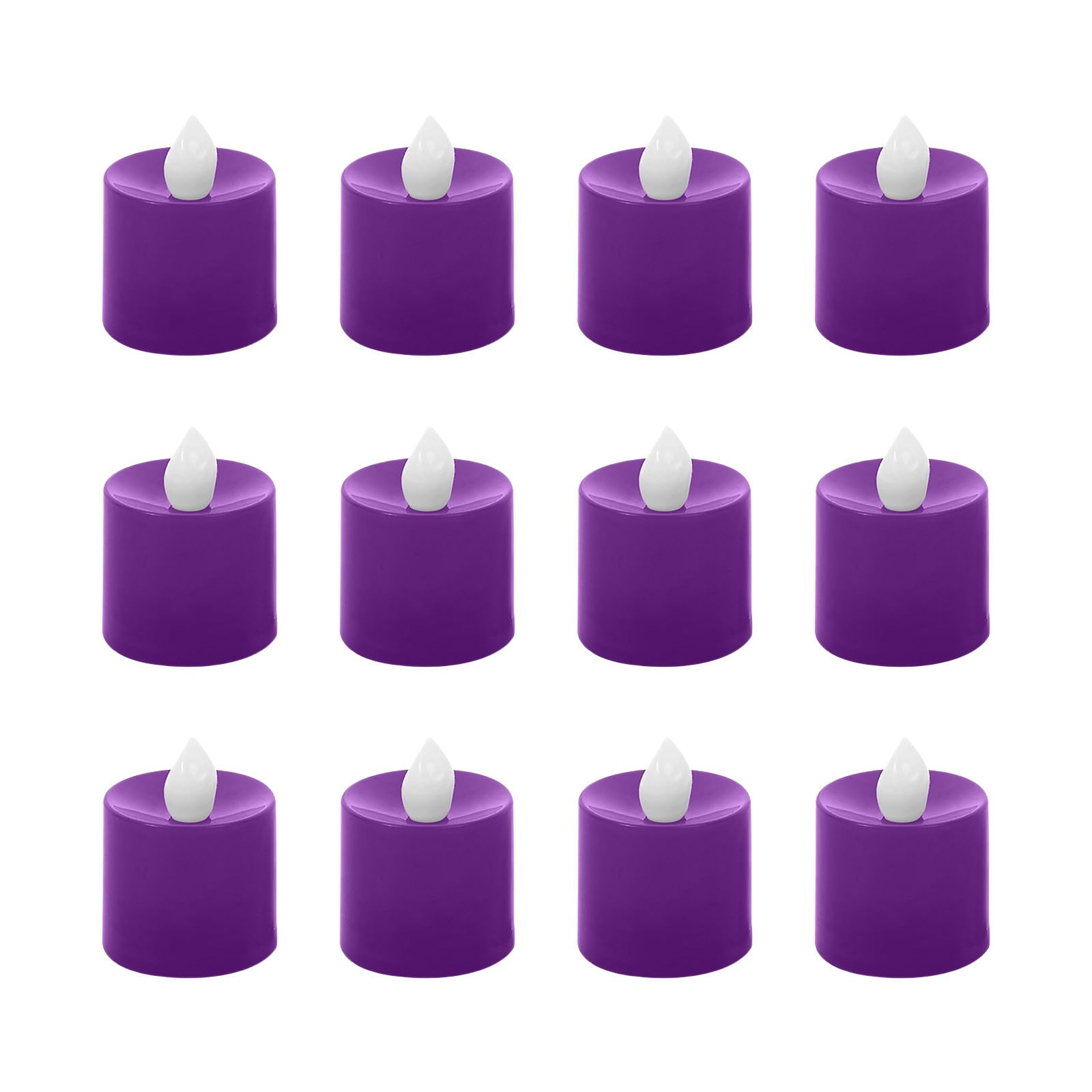 TanSiDing 60pcs Flickering Flameless LED Candles Warm White Battery Operated Timer Safe Decoration for Home Wedding Party Holiday