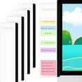 thumbnail image 1 of TanSiDing Acrylic Message Board for Computer Monitor, Transparent Desktop Memo Note Pad with Phone Holder and Charging Port, Office Desk Organizer, Home Office Supplies, Clear Memo Board for Monitor, 1 of 6