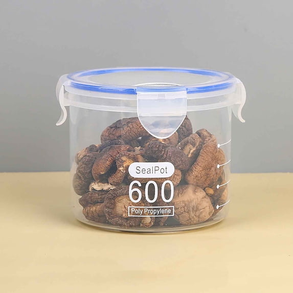 TanSiDing Airtight Food Storage Containers with Lids, Plastic Kitchen Pantry Organization, Sealed Dry Food Canisters for Flour, Sugar, Rice, Pasta, Cereal, Snacks, Freezer & Fridge Safe