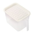 thumbnail image 1 of TanSiDing Airtight Food Storage Containers, Plastic Kitchen Pantry Organization Set, Clear Stackable Dry Food Canisters with Locking Lids for Flour, Rice, Cereal, Baking Supplies, Spices, Snacks S, 1 of 5