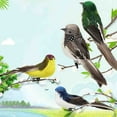 thumbnail image 1 of TanSiDing Artificial Foam Doves White Wedding Centerpiece Decor Simulation Birds Fake Pigeons Ornament Garden Party Decoration Props, 1 of 6