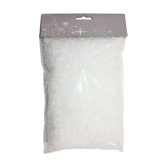 TanSiDing Artificial Snow Powder for Christmas Decorations, Realistic Snowflakes, Winter Village Scene Props, No Water Required, Reusable Plastic Snow for Crafts and Holiday Displays