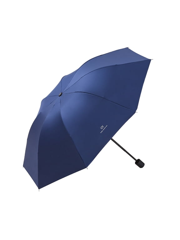 Automatic Folding Umbrella Windproof UV Blocking Sun Rain Protection Compact Travel Umbrella One Button Open Close Lightweight Portable for Car Outdoor