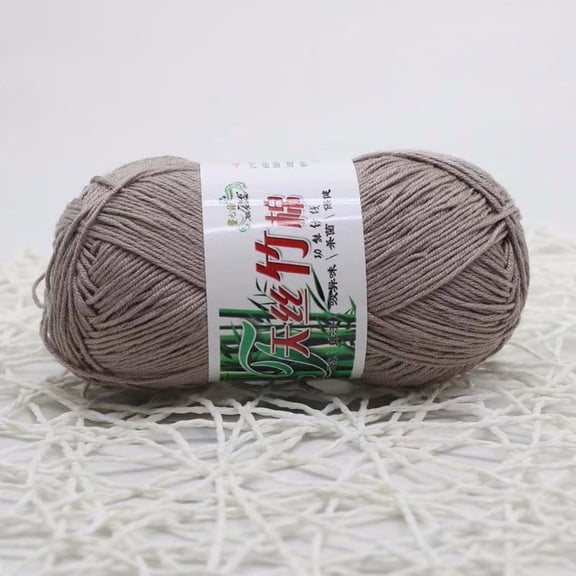TanSiDing Cotton Yarn for Crochet and Knitting, Soft Natural Fiber Thread, Handmade Scarf and Blanket Craft Supplies, Warm Weaving Wool for Home Projects