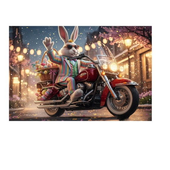 TanSiDing Easter Bunny Egg Party Backdrop Fabric - Polyester Decorative Wall Hanging for Easter Celebration, Spring Holiday Home Decor, Festive Photo Booth Background