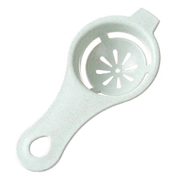 TanSiDing Egg Separator Kitchen Gadget Plastic Egg Yolk Sieve Filter Divider Tool for Baking Cooking with Easy Grip Handle