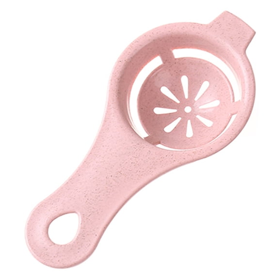 TanSiDing Egg Separator Kitchen Gadget Plastic Egg Yolk Sieve Filter Divider Tool for Baking Cooking with Easy Grip Handle