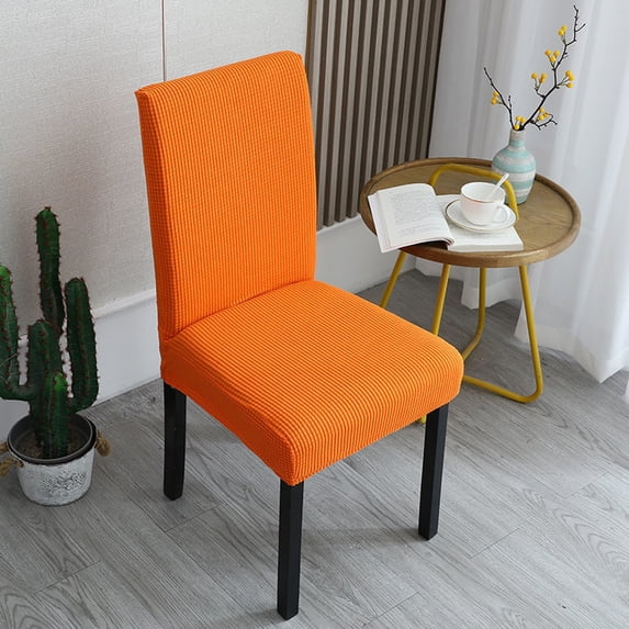 TanSiDing Elastic Chair Covers Set of 4, Universal Stretch Dining Chair Slipcovers, Washable Spandex Conjoined Seat Covers for Home Kitchen Hotel Restaurant, Thickened Protector for Chairs and Stools
