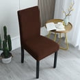 thumbnail image 1 of TanSiDing Elastic Chair Covers Set of 4, Universal Stretch Dining Chair Slipcovers, Washable Spandex Conjoined Seat Covers for Home Kitchen Hotel Restaurant, Thickened Protector for Chairs and Stools, 1 of 4
