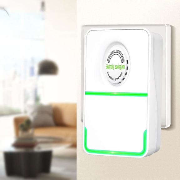 TanSiDing Electricity Saving Box, Power Saver Energy Saving Device 90-250V 28KW, Reduce Electricity Bill, Plug & Play, Improve Power Factor, For Home Office Factory Market