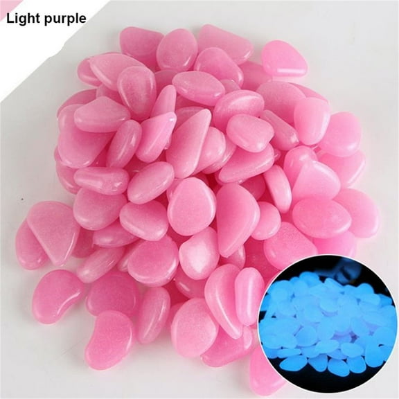 TanSiDing Glow in The Dark Rocks, Luminous Pebbles for Outdoor Decor, Garden Pathway Stones, Long Lasting Glow Stones for Walkways Driveways Landscaping