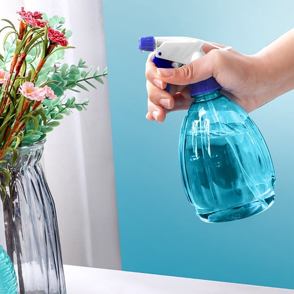 TanSiDing High Pressure Spray Bottle for Plants, 500ml Continuous Mist Sprayer, Fine Watering Can for Indoor Outdoor Garden, Household Cleaning & Salon Use