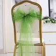 thumbnail image 1 of TanSiDing Lace Chair Back Cover Floral Wedding Decor with Bow - Stretch Spandex Chair Sash for Banquet Party Home Decoration Chair Ribbon Streamers, 1 of 6