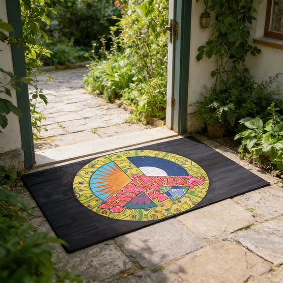 TanSiDing Non-Slip Door Mat, High-Density Polyester Water Absorbent Floor Rug, Durable Bathroom Kitchen Entryway Decor Carpet with Anti-Skid Backing for Home Safety 40*60cm