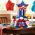 thumbnail image 1 of TanSiDing Patriotic Gnomes 4th of July Decorations with Lights, Battery Operated Holiday Decor for Home, Office, Party, and Independence Day Festive Tabletop Display, 1 of 6