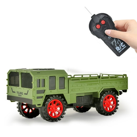 TanSiDing Remote Control Car RC Pickup Truck Toy, 2.4GHz Wireless 2WD Off-Road Vehicle with USB Charging, All-Terrain Crawler for Outdoor Play and Racing Fun