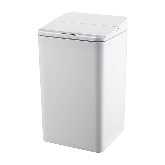 TanSiDing Smart Sensor Trash Can, Automatic Motion Induction Garbage Bin with Lid, Touchless Desktop Office Car Wastebasket, Small Stainless Steel Kitchen Bathroom Storage Bin