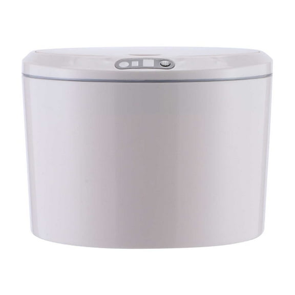TanSiDing Smart Sensor Trash Can, Automatic Motion Sensing Garbage Bin with Lid, Touchless Kitchen Office Desktop Car Wastebasket, Odor Control, Battery/USB Powered, Durable Plastic