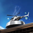 thumbnail image 1 of TanSiDing Solar Helicopter Car Aromatherapy Diffuser, Solar Powered Rotating Air Freshener with Essential Oils, Fragrance Dispenser for Home Office Car, Automatic Scent Diffuser, USB & Light Powered, 1 of 7