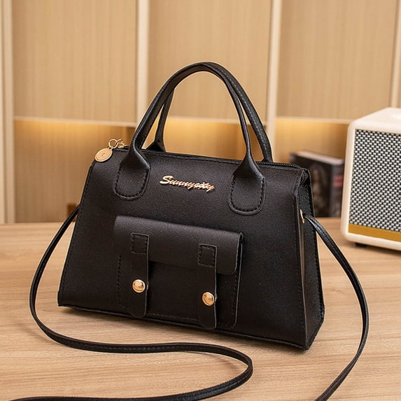 TanSiDing Women's Shoulder Bag Crossbody Purse Fashion Tote Handbag with Zipper, Large Capacity Waterproof Durable for Travel Work Daily Commute