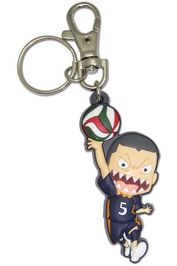 Tanaka Haikyu PVC Keychain