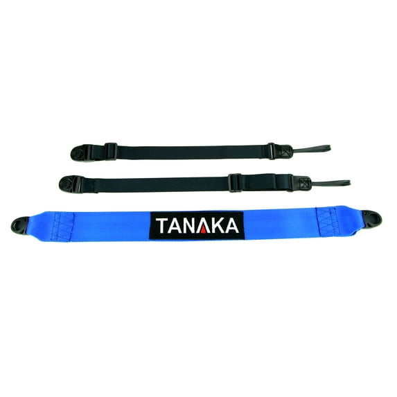 Tanaka Racing Style Cross Body Universal Camera Strap (Blue)