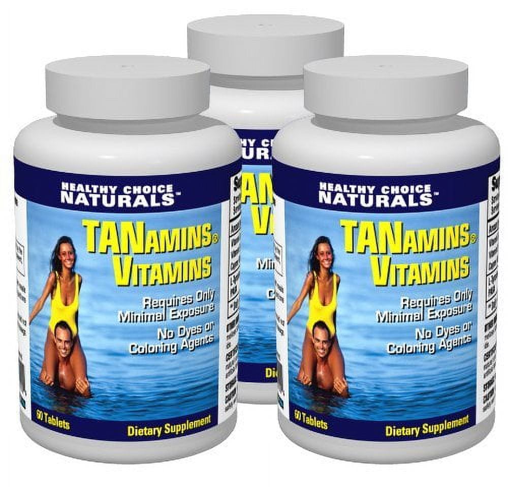 Tanamins Tanning VitaminGet a Darker Tan in Half the Time Without