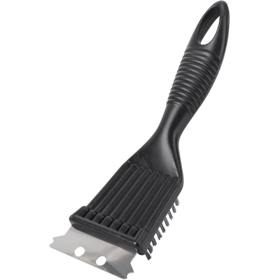 Tanbaby 8 Inch BBQ Grill Brush for Outdoor Grill and Scraper, Stainless Steel Cleaning Brush, Gift for Men/Dad BBQ Brush