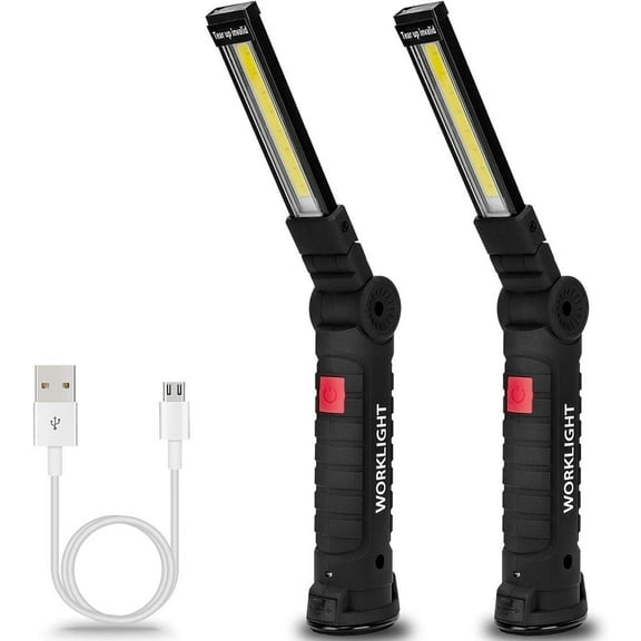 Tancola 2pack led BBQ Light Magnetic Base and Hook Work Light grilling light