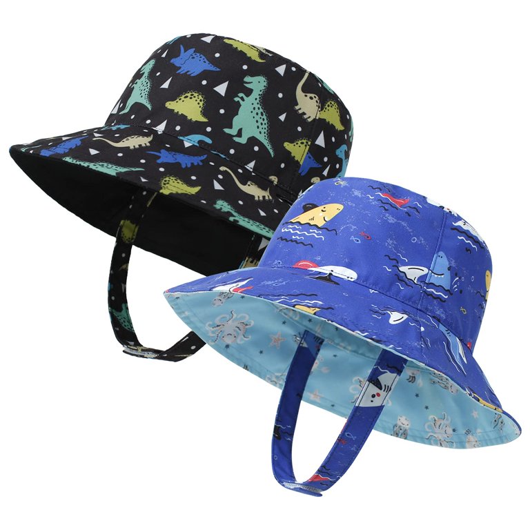 Tancuzo Baby Sun Hat Print Pattern Reversible Kids Boy Girls Hat