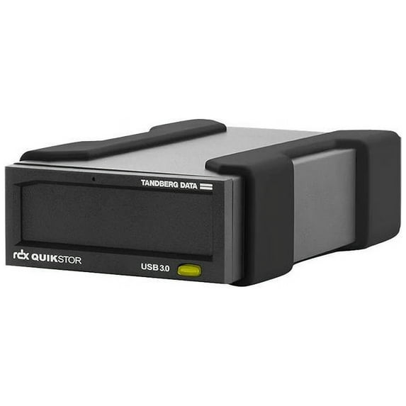 Tandberg RDX QuikStor 8882-RDX 5 TB Desktop Hard Drive Cartridge - External - Black - Desktop PC, Server, Storage System, Notebook Device Supported - USB 3.0