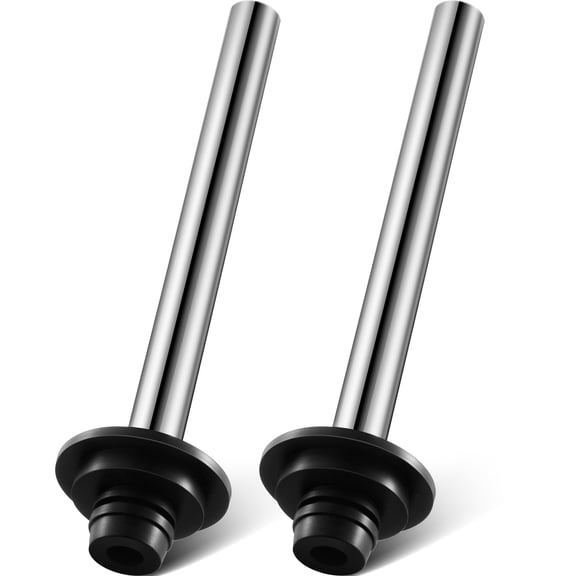 Tandefio 2 Pcs Universal Sink Overflow Pipe Stainless Steel Sink Stopper Strainer Pipe Overflow Plug Bathroom Pipes Fittings for Commercial 1", 1-1/4", 1-1/2" Drain