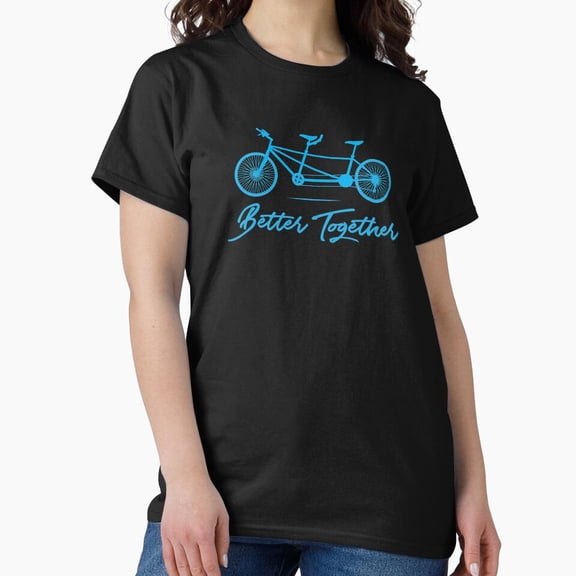 Tandem Bike Better Together Bicycle Design H5658, for Unisex – Extended Sizes Up to 5XL