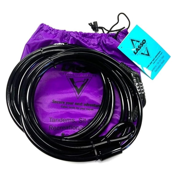 Tandem Kayak Security Cable/Sit Top SLC1200