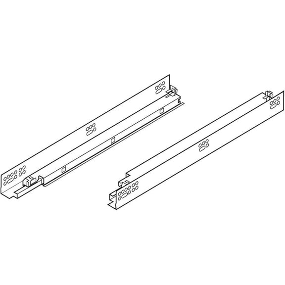 Tandem Plus Blumotion 569F Drawer Runner For Face Frame, 18"