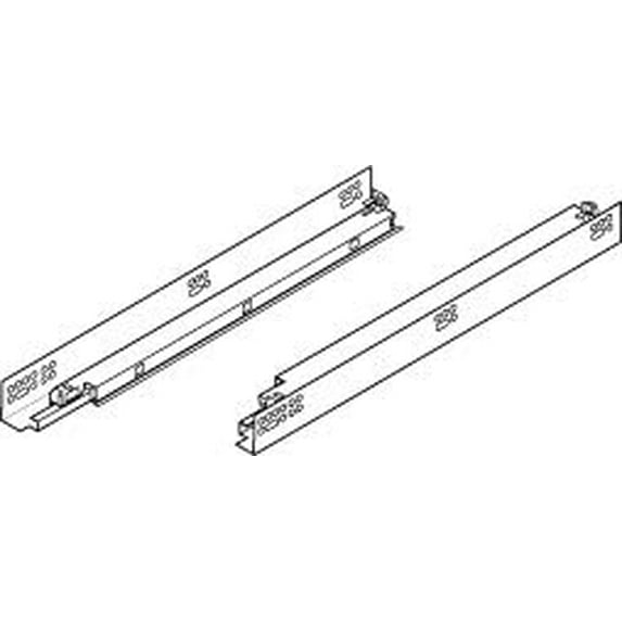 Tandem Plus Blumotion 569H Drawer Runner, For Face Frame,18"