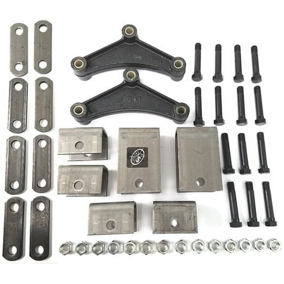 Tandem Trailer Axle Hanger Kit for Double Eye Spring (5.2K)