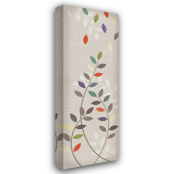 Tandi Venter 11x24 Gallery Wrapped Canvas Wall Art Titled - Leaflets II