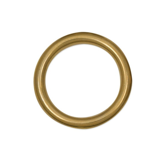 Tandy Leather Cast Ring 1-1/2" (38 mm) Solid Brass 1179-04