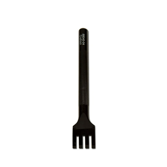 Tandy Leather Craftool� Pro Line Lacing Chisel 4 Prong 3/32" (2 mm) 88040-04
