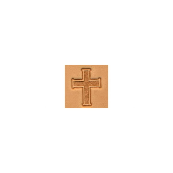 Tandy Leather Cross Craftool 3-D Stamp 88338-00