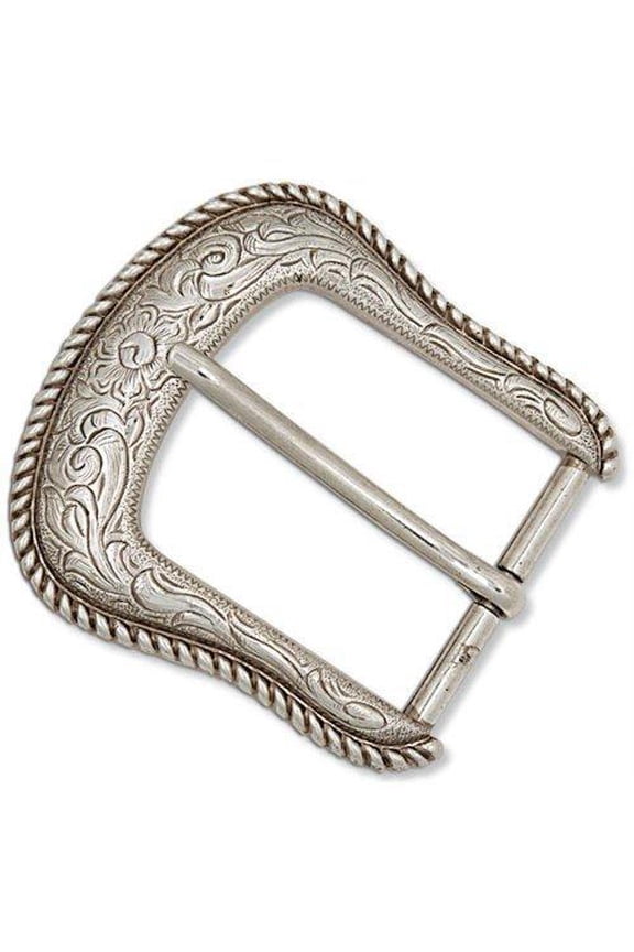 Engraved Floral Buckle 1-1/2" 7857-05