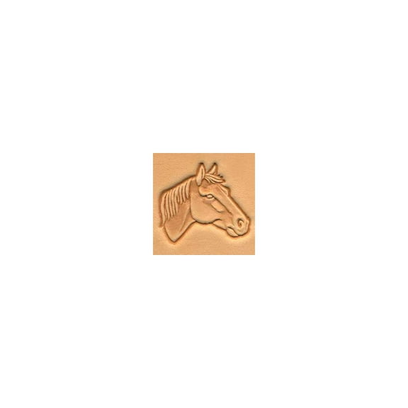 tandy leather horse head craftool 3-d stamp (right) 88342-00