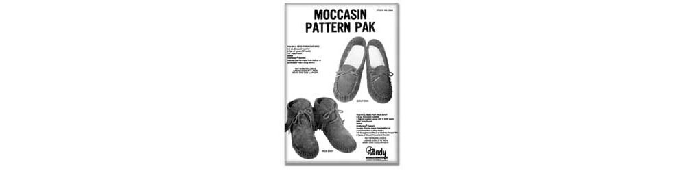 Tandy Leather Moccasin Pattern Pack 62668-00