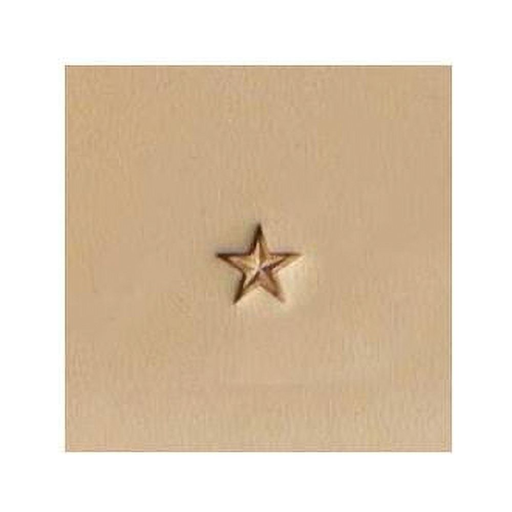 Z609 Medium Star Leather Stamp