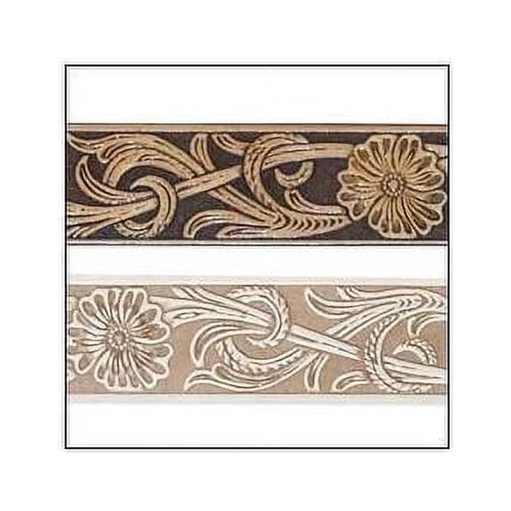 Tandy Leathercraft Embossed Running Floral Belt Blank 4591-00
