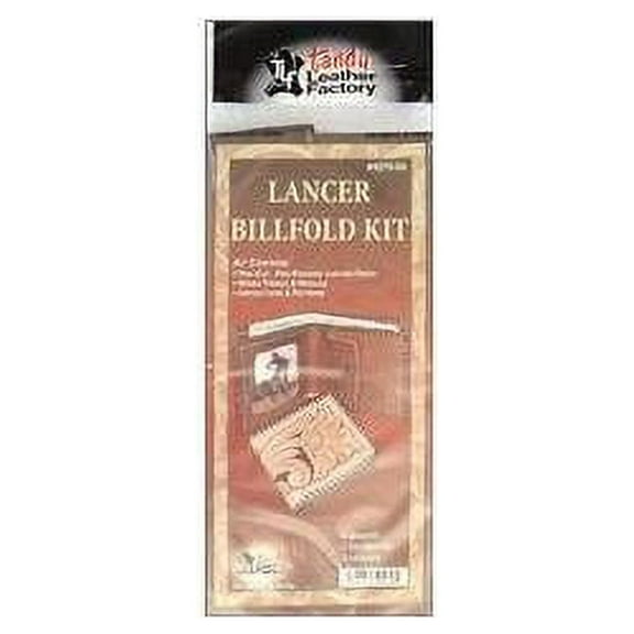 Tandy Leathercraft Lancer Bilfold Wallet Kit 3-1/2 X 3 4070-00