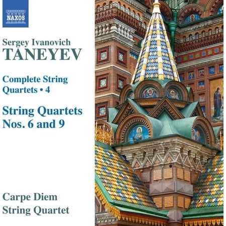 Taneyev / Carpe Diem String Quartet - Taneyev: Complete String Quartets, Vol. 4 - Music & Performance - CD