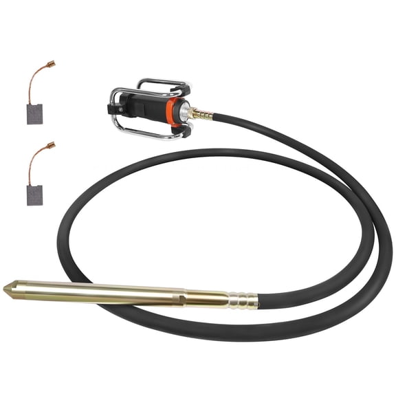 Tanfengu,1500W 16000VPM Concrete Vibrator,Heavy-Duty Electric Concrete Vibrator with 14.75FT Shaft,for Construction, Concrete Repair,Rebar Work